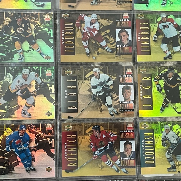 Upper Deck holographic hockey cards vintage rare collection NHL 90s nostalgia - Picture 4 of 10